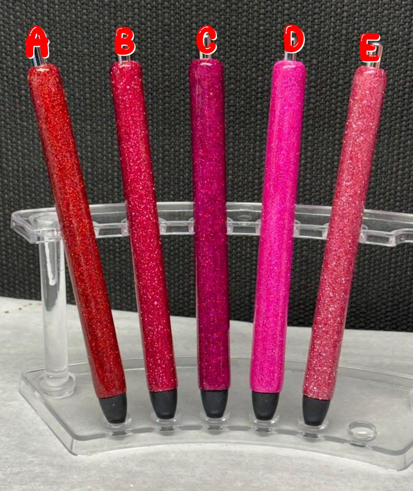 Pinks Pen A-E