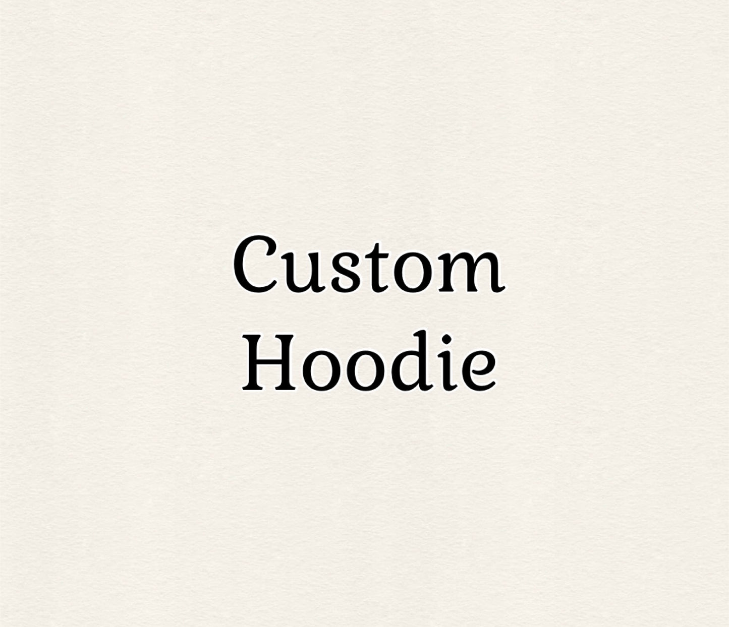 Custom Hoodies