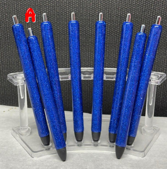 Solid Blue Pens