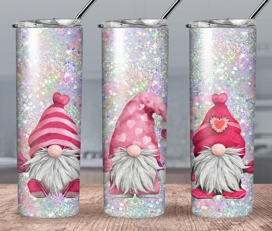 Sparkly Gnomes Tumbler