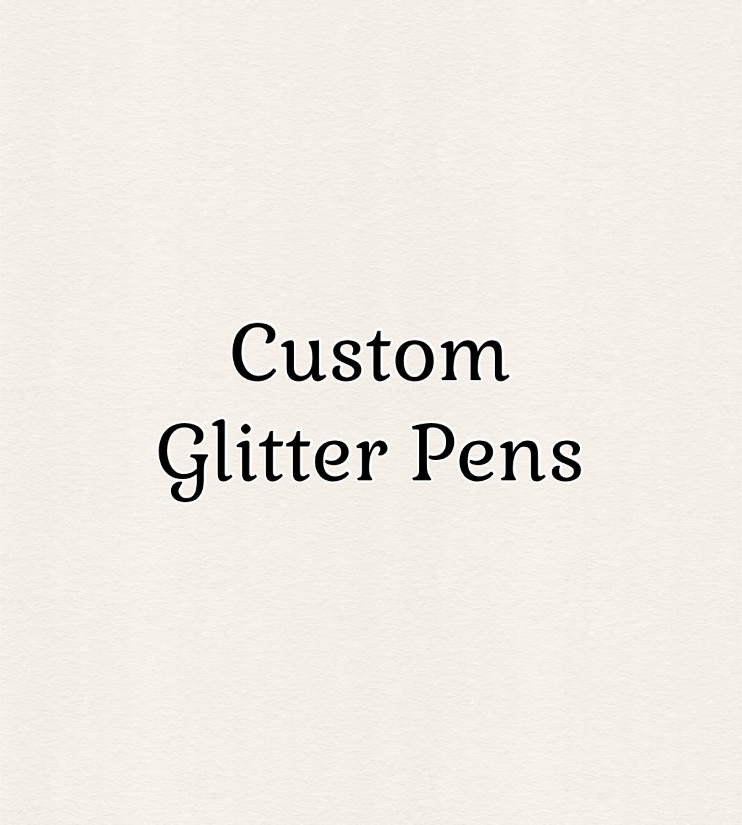 Custom Pens